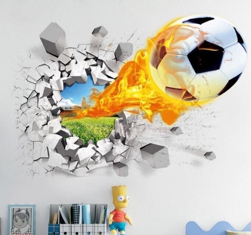 Adesivo murale wall stickers calcio mondiali worldcup camera da letto soggiorno - Foto 5 di 7