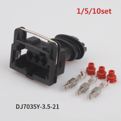3P DJ7035Y Junior Power Timer Auto Weiblich Verbinder Stecker AMP/TYCO 282191-1