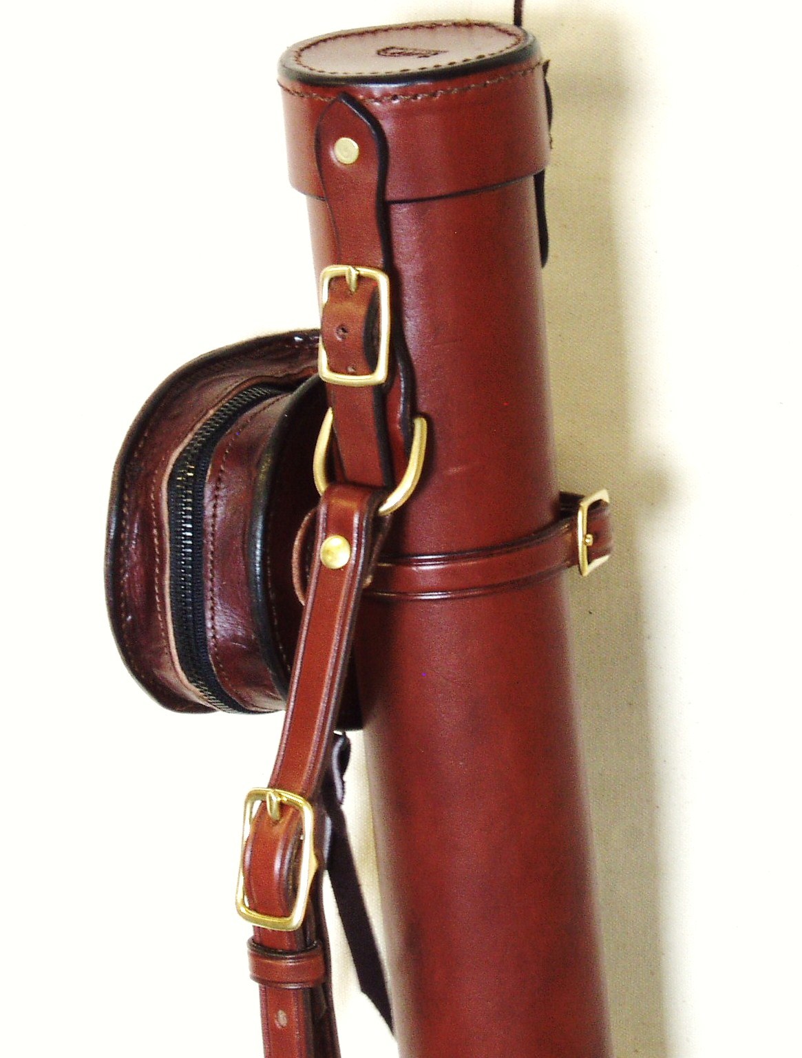 Handmade Leather Fly Rod Case32 inch eBay