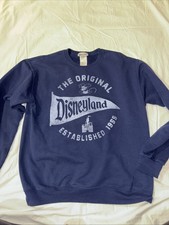 Original Disneyland Sweatshirts Medium Vintage Mickey Mousse Walt Disney World