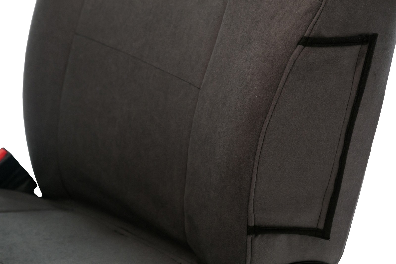 Saddleman 218428-14 Microsuede 2nd Row Gray Custom Seat Covers