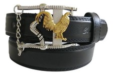 KIDS Mexican Rooster Chicken Charro Cowboy Belt Buckle Vaquero Made In Mexico