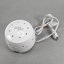 Sleep Easy T12 White Noise Sound Machine Fan Sleep Aid Relaxation White 2-Speed
