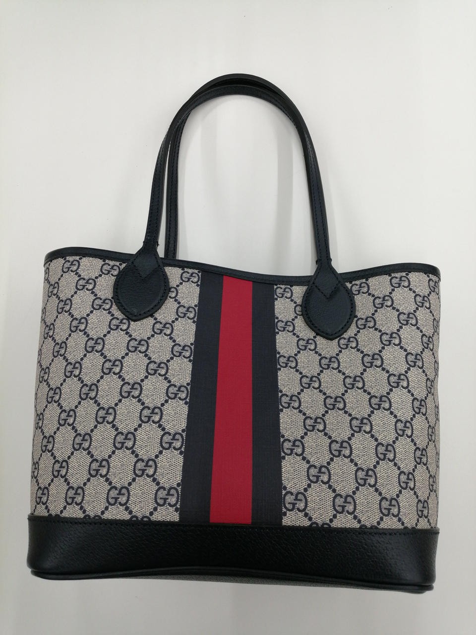 Off Diagonal Small Tote Bag Model Number 726762 G… - image 1