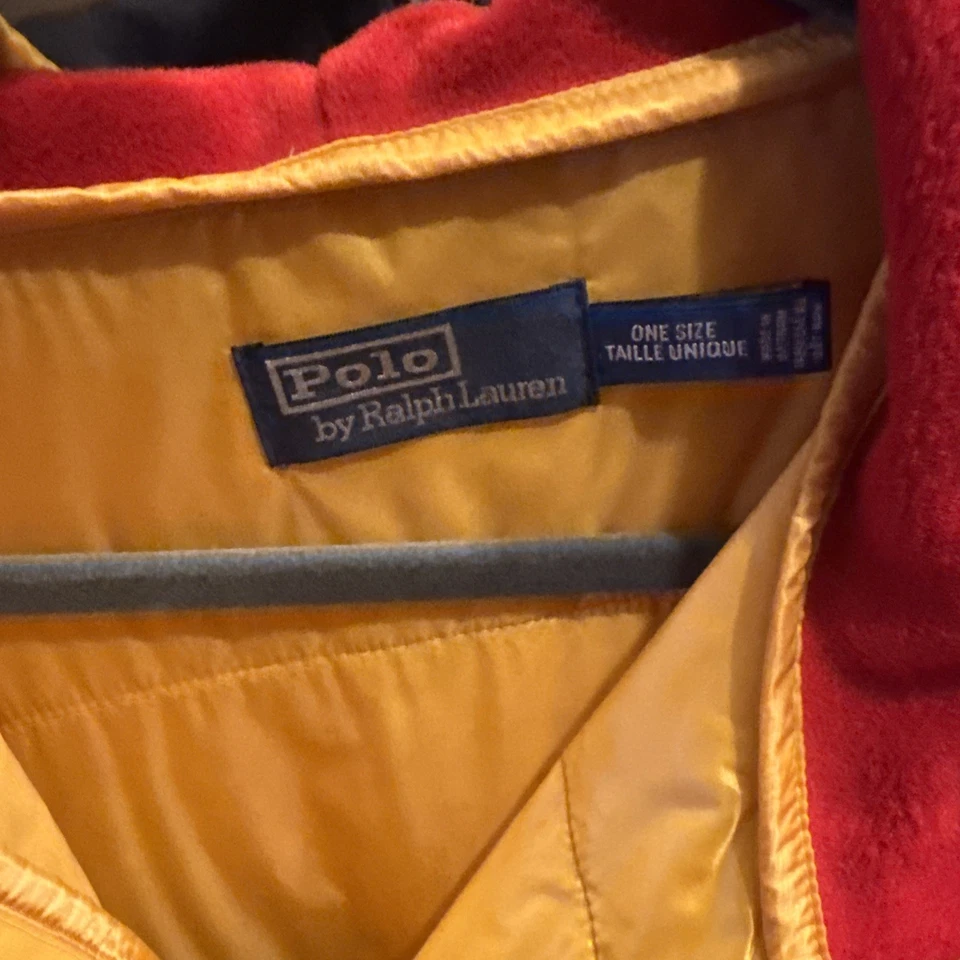 Poncho Polo Ralph Lauren Nieve Playa Unisex - Icónico Foto 3 de 4