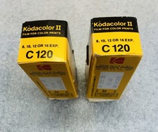 2 Roll Lot   UNUSED Sealed Kodak C120 Kodacolor II Color Print Film May 1982 Exp