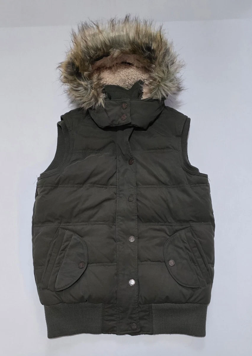 Fat Face Violet Fermeture Éclair Manteau Veste Taille