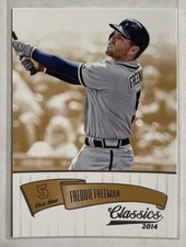 2014 Classics Baseball Freddie Freeman Base Card #50 Complete Your Set!!! ⚾️
