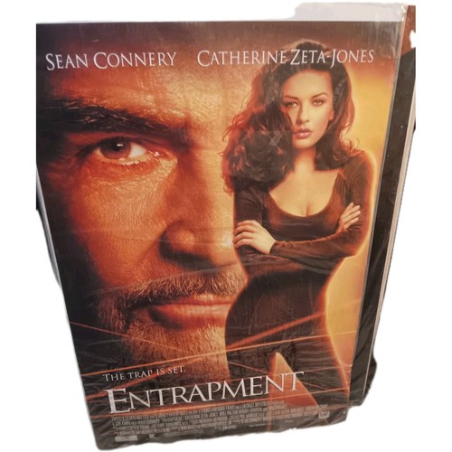 ENTRAPMENT Original Movie Poster - 27" X 40" - 1999 - SEAN CONNERY