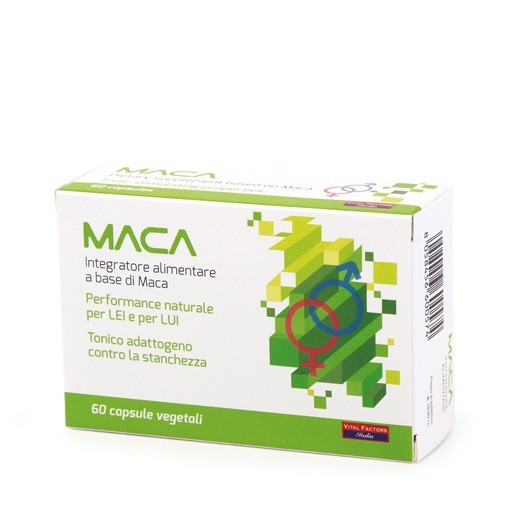 Vital Factors Maca 60 Capsule Vegetali tonico-stimolante