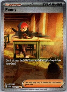 Penny 252/198 Special Illustration Rare Scarlet & Violet Base Set