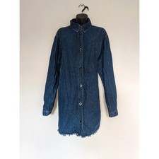 Boohoo denim shirt dress size 10