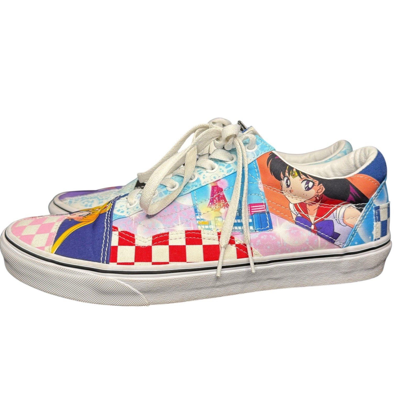 VANS Sailor Moon Old Skool “Pretty Patchwork” Men… - image 5