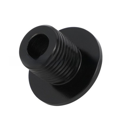 Für UltraBee Designed Vorderachsmutter 19x15mm schwarz CNC 6061 Aluminium Naben