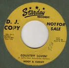 HILLBILLY BOPPER - HOOT & CURLEY - Country Lovin'/Part Of Your Heart -  STARDAY