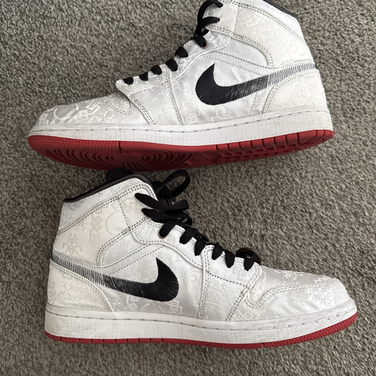 NIKE ジョーダン1 CLOT x Air Jordan 1 Mid Fearless | eBay