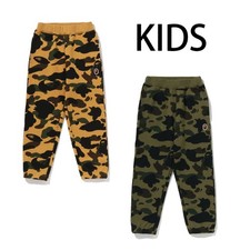 A BATHING APE BAPE KIDS 1ST CAMO ONE POINT SWEAT PANTS 1M30352010