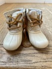 Sperry Top Sider Saltwater Toddler 7M Crème Wool Blend Waterproof Duck Boots — photo 1