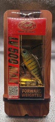 LUCKY CRAFT LV-500 Max - Gold Pumpkin Seed Lipless Crank NEW RARE