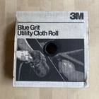 NEW 3M BLUE GRIT Cloth Utility Roll T2 05192, 1-1/2" x 50 yds, 240J-  USA
