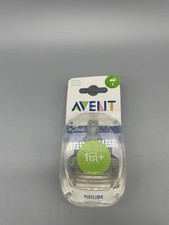 Pack of 2 - Avent Airflex Extra Soft Silicone Nipples 1M Slow Flow - New