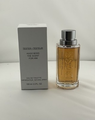 BOSS THE SCENT by Hugo Boss Eau de Toilette Men s Cologne New Tester 3.3 fl oz