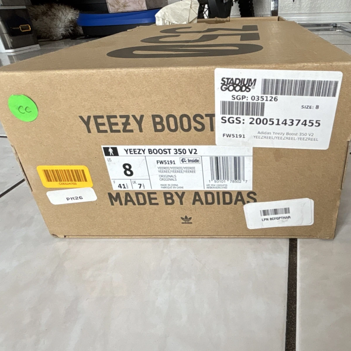 adidas gazelle silver green womens adidas Yeezy Boost 350 V2 Yeezreel (Reflective) – ALLAROUNDVINTAGE main image 1