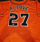Jose Altuve Signed MLB Houston Astros Jersey Beckett COA