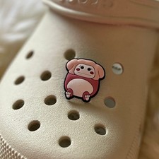 Croc Jibbitz Squishmallows Brina the Pink Bigfoot Charm Cute Gift