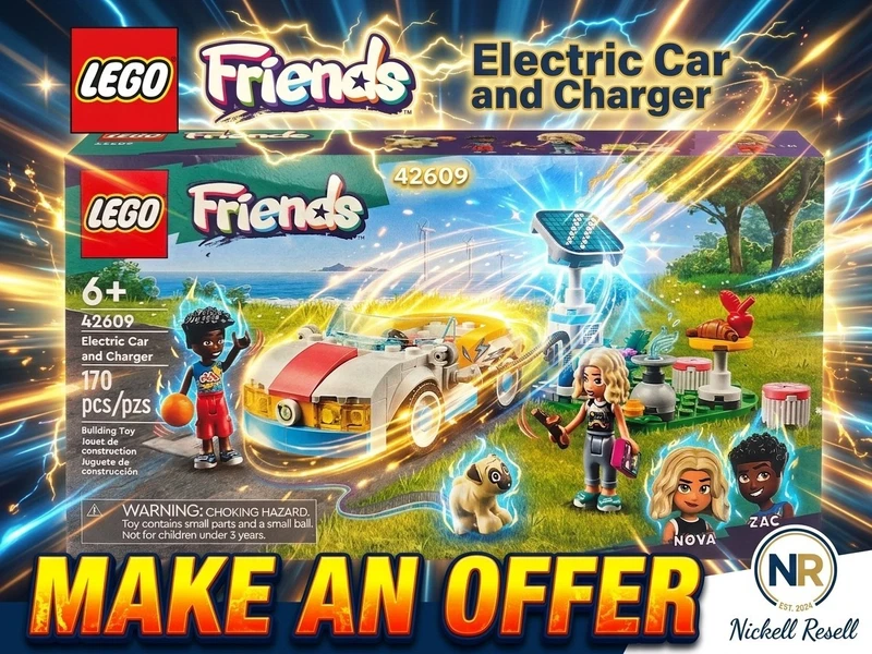 LEGO Friends 42609 Electric Car Charger Set