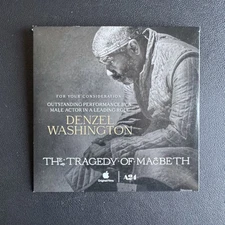 The Tragedy of Macbeth FYC DVD Promo A24 Movie Screener 2021 Denzel Washington