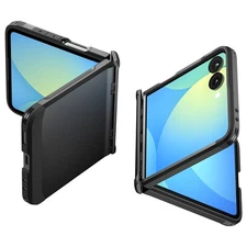 For Galaxy Z Flip 7 | Spigen [ Slim Armor Pro ] Mag Fit Hinge Protection Case