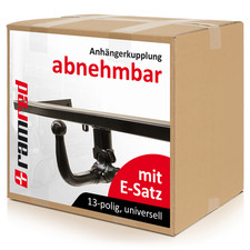 Für Outlander 10- ANHÄNGERKUPPLUNG abnehmbar + 13pol universell E-Satz -AHK-