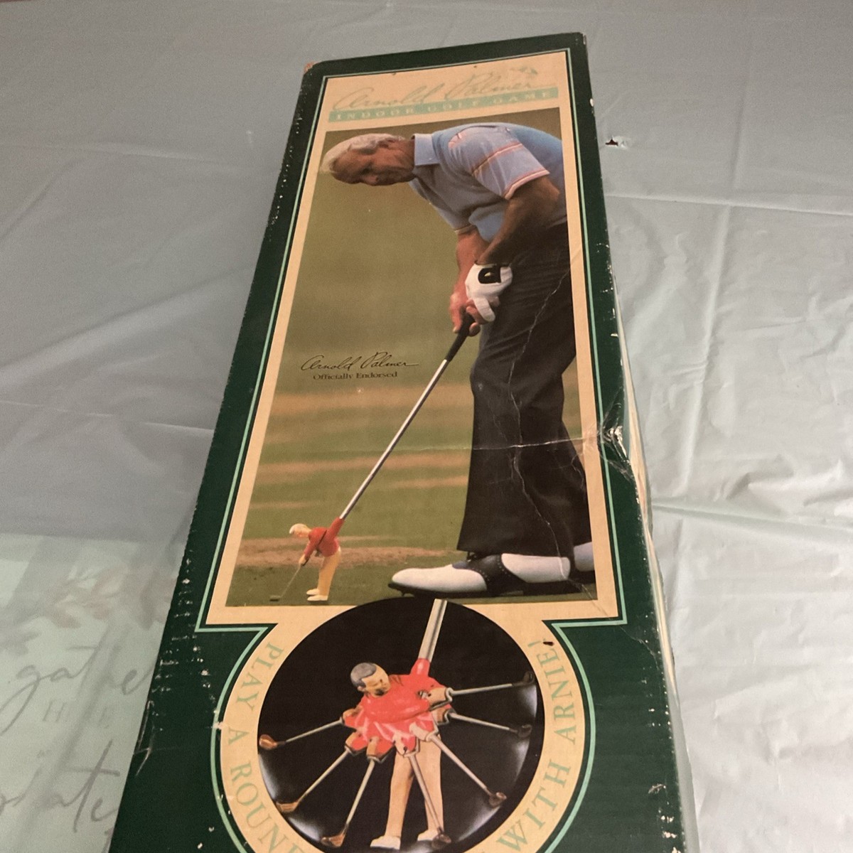 1993-ARNOLD PALMER,INDOOR GOLF GAME,COMPLETE IN ORIGINAL BOX. | eBay