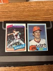 1980 and 1981 Topps Nolan Ryan (2) Card Lot. EX/NM Condition