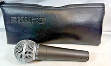 Shure SM58 Dynamic Handheld Vocal Microphone- Not tested.