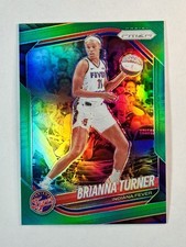 WNBA 2025 Prizm Brianna Turner ~Green Prizm~ #105 Indiana Fever