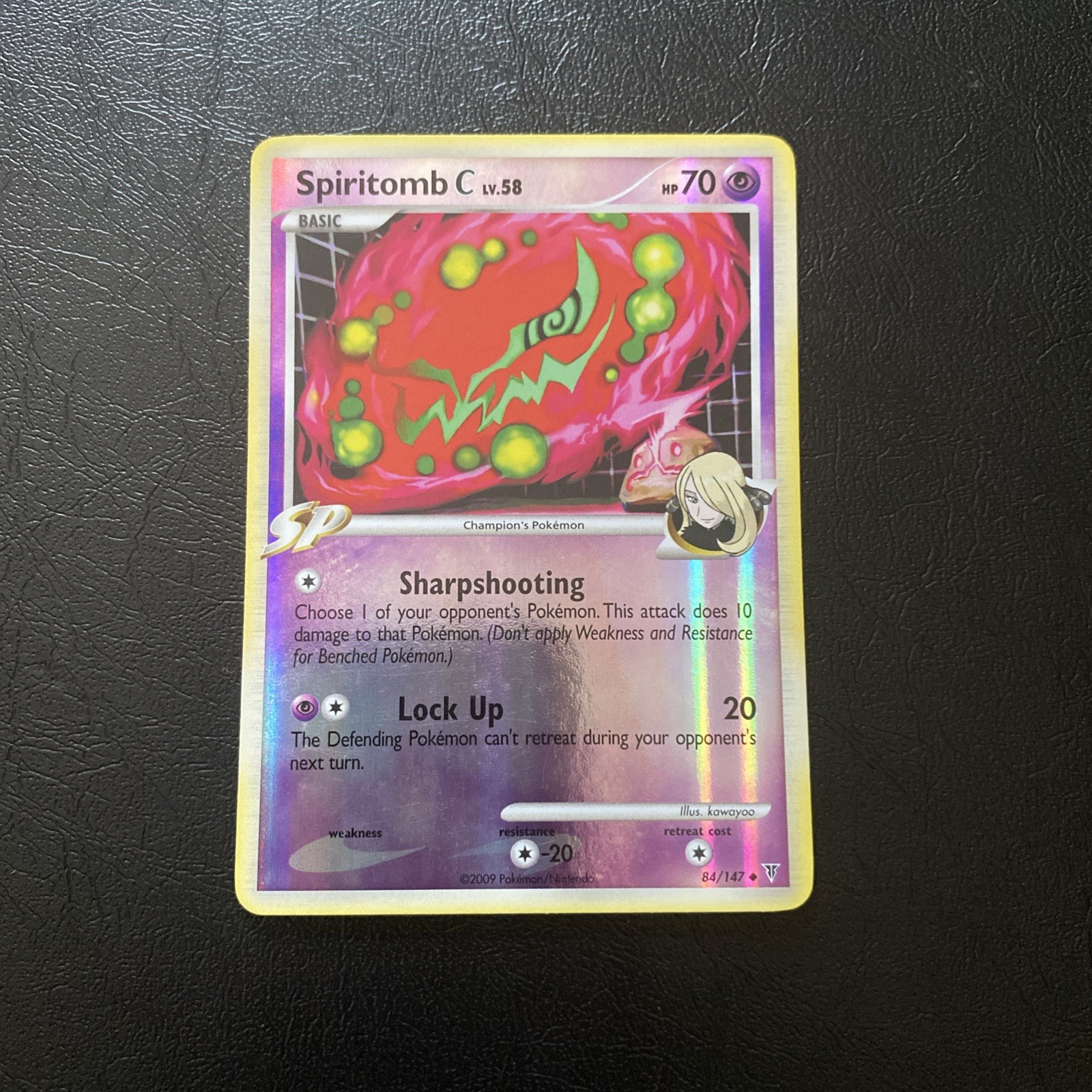 Spiritomb C 84/147 Reverse Holo NM Pokémon TCG Supreme Victors