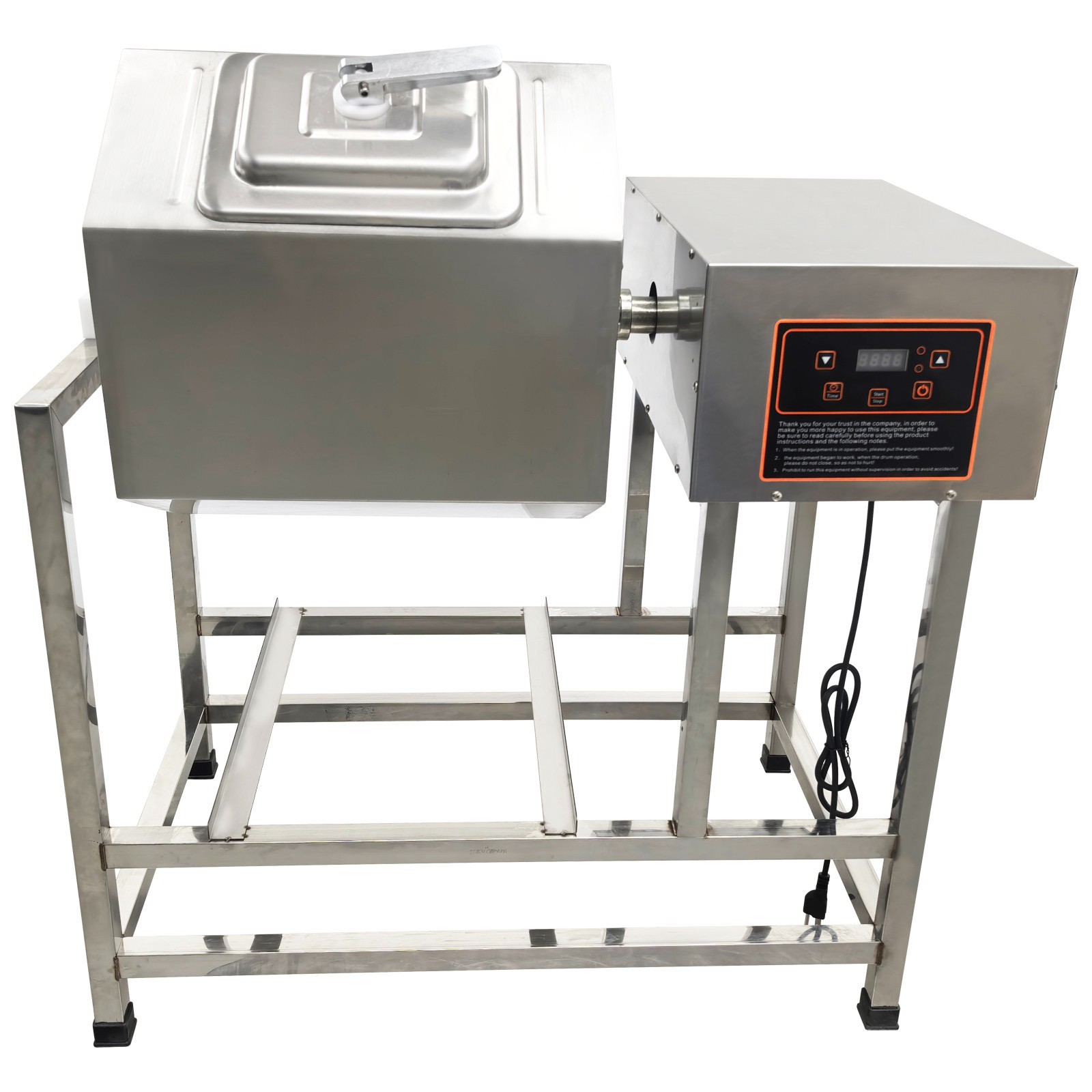 OPENBOX 90L Meat Vegetable Tumbler Marinator Machine Rotatable Commercial