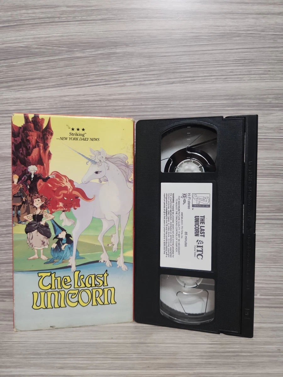 The Last Unicorn VHS Tapes for sale | eBay
