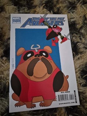 Tails Of The Pet Avengers 1 Deadpool Variant RARE. NM/M. Grade It.
