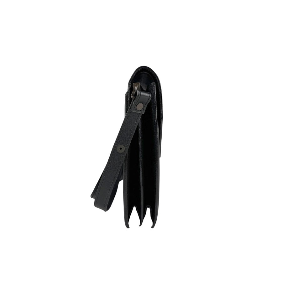 Borsa a tracolla Saint Laurent borsa YSL Cassandra in pelle nera autentica