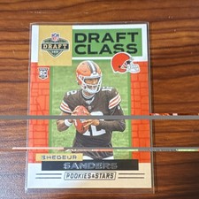 Panini Rookies & Stars 2025 Shedeur Sanders Browns Draft Class Rookie Card 19