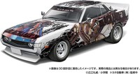 Neu Aoshima 1/24 Model Kit 痛車 Black Lagoon TA22 Toyota Celica 1600GT Jp 15867