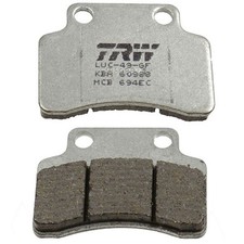 Pastiglia freno per Generic XOR 125 2010 TRW Lucas MCB694EC