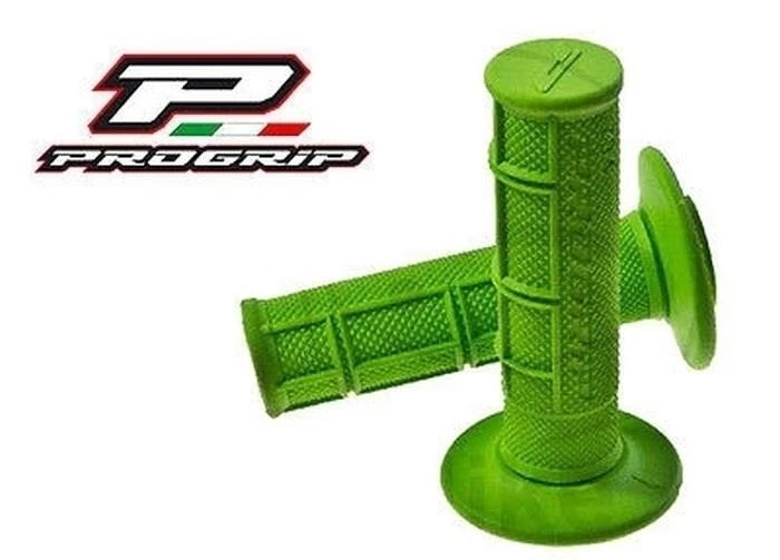 Progrip 794 Grip Gummy Verde Per Kawasaki KLR 250 650 KLX 650 Foto 2 de 2