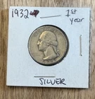 1932 Washington Quarter 90% Silver