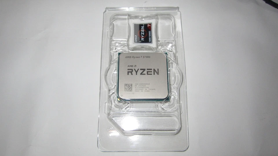AMD Ryzen 7 5700G Processeur (Socket AM4) - Complet - Très bon état - En boîte - Photo 3/4