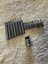 Torx Bit Set With 1/2holder