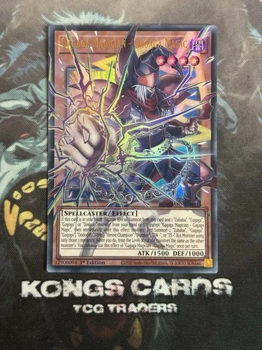 YuGiOh  MAMO-EN011 Gagaga Magician - Gagaga Magic Extended Overframe Ultra Rare